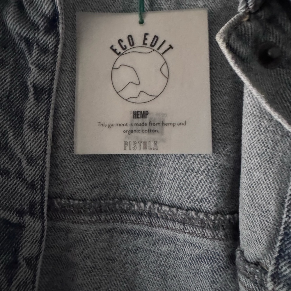 Pistola Mandy Oversized Denim Shacket Paloma - Picture 9 of 9